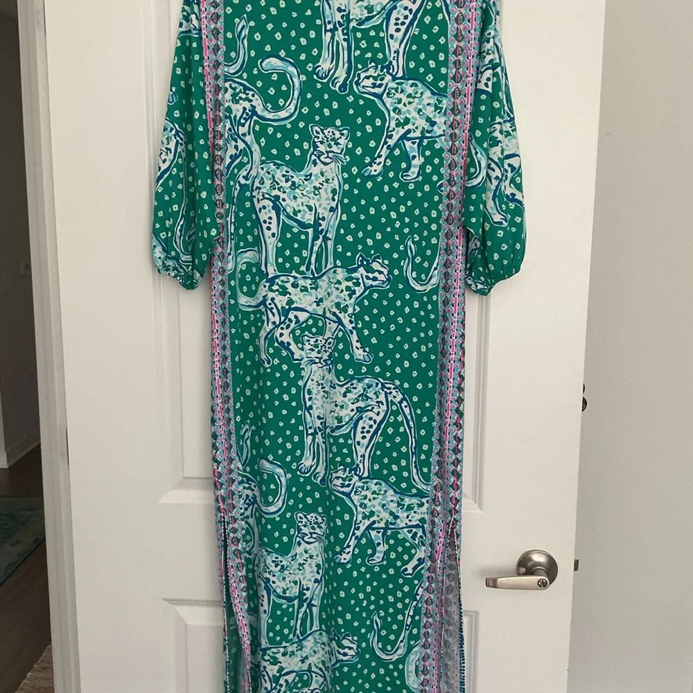 Lilly Pulitzer “ On the Prowl” maxi S4 dress - Picture 5 of 7